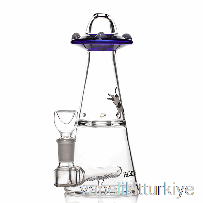 Vape Elektronik Sigara Kenevir Ufo Vortex Bong Mavi